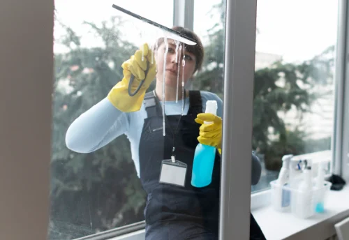 Nettoyage de vitres intérieures et extérieures à Saint-Benoît-du-Sault